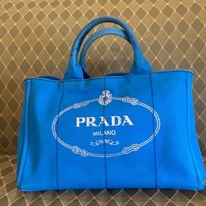 Authentic PRADA canvas tote